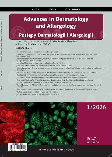 Postępy Dermatologii i Alergologii